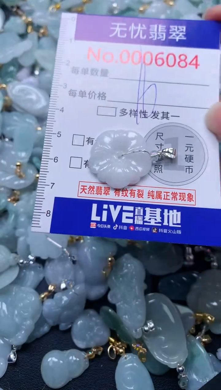 颈饰未镶嵌翡翠6084