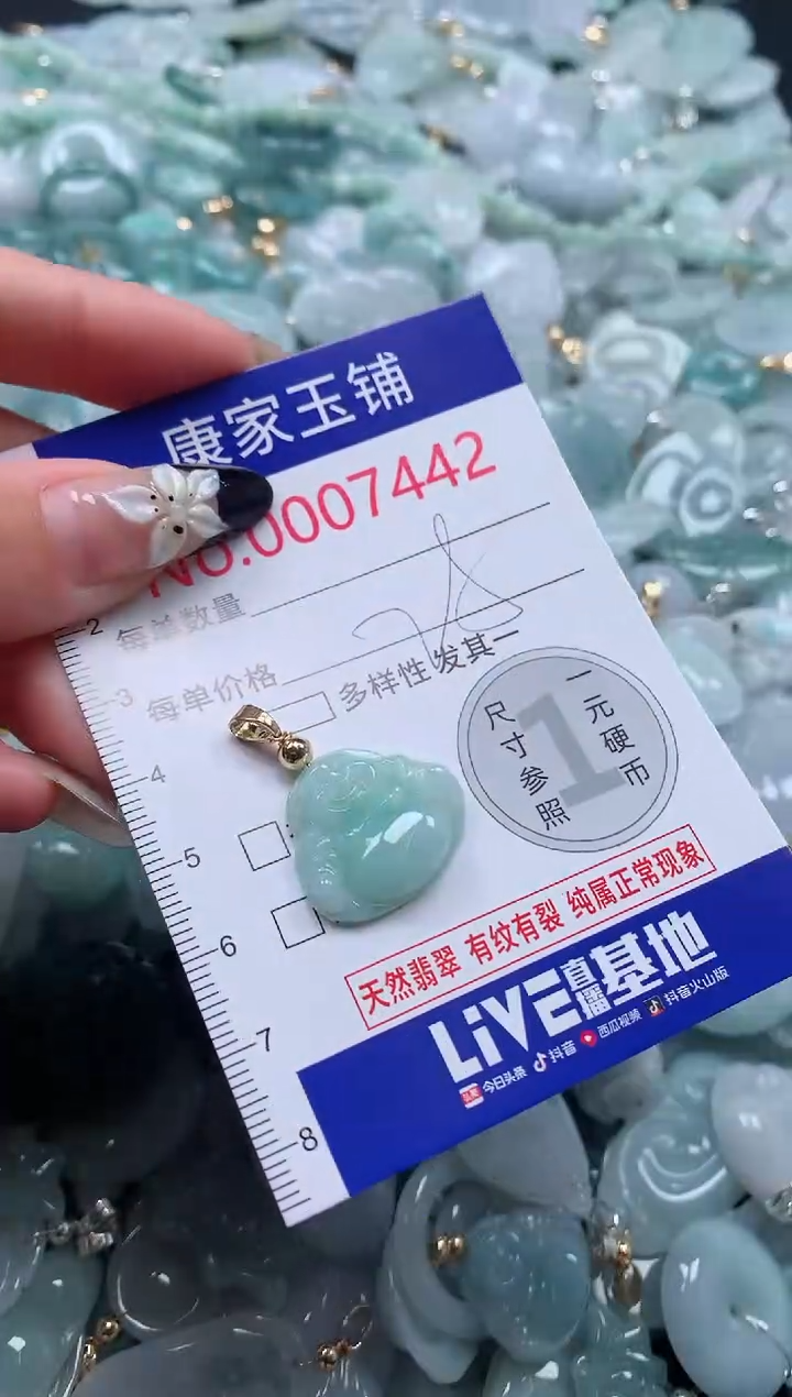 颈饰未镶嵌翡翠7442
