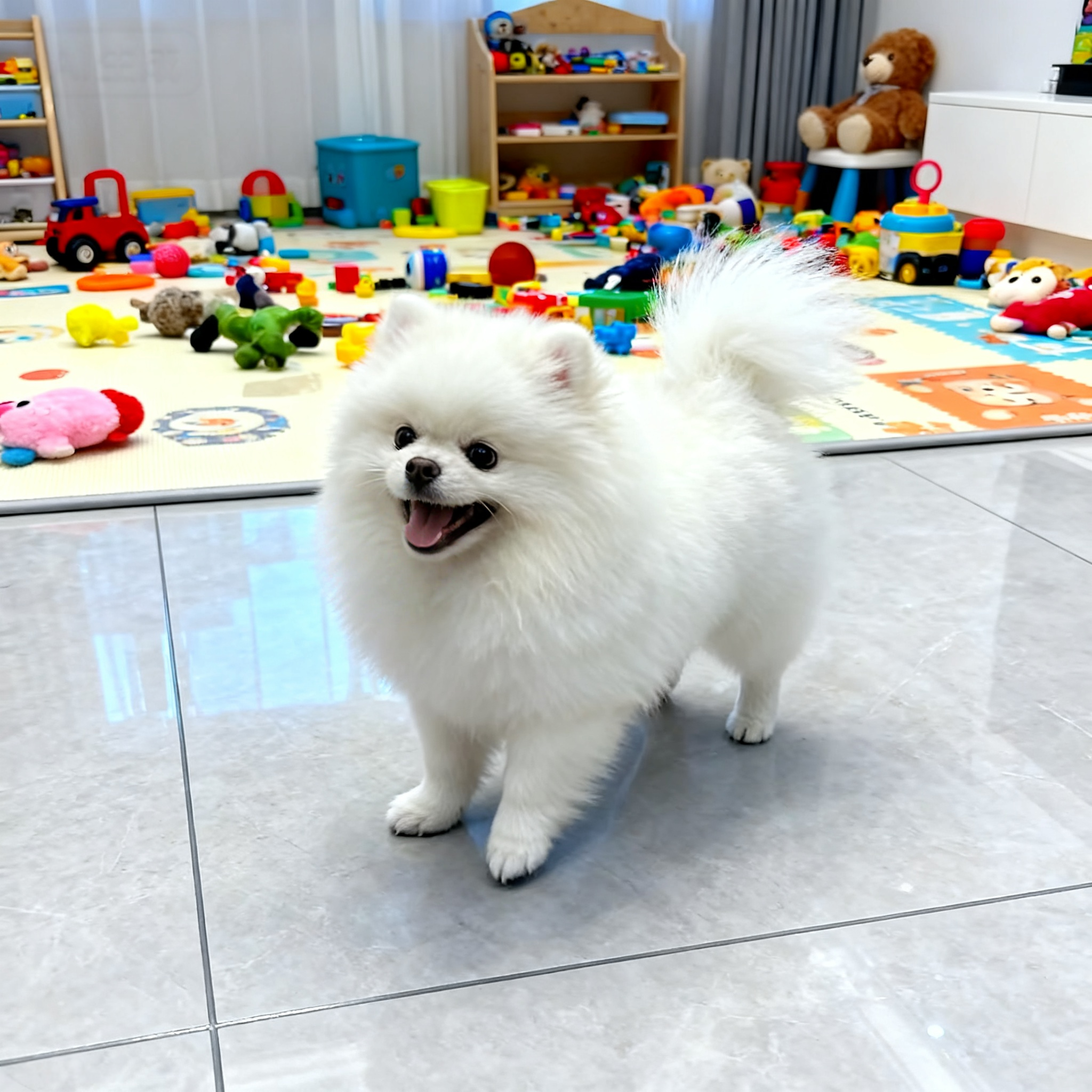 博美幼犬黄活物网红便宜幼崽小茶杯小型犬精品黄色袖珍犬超小活体