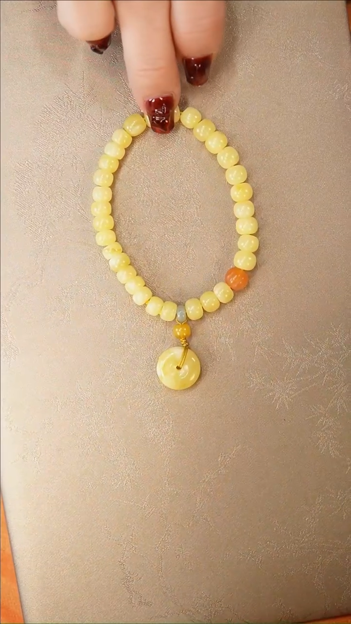 【闪购商品】琥珀手链未镶嵌手串