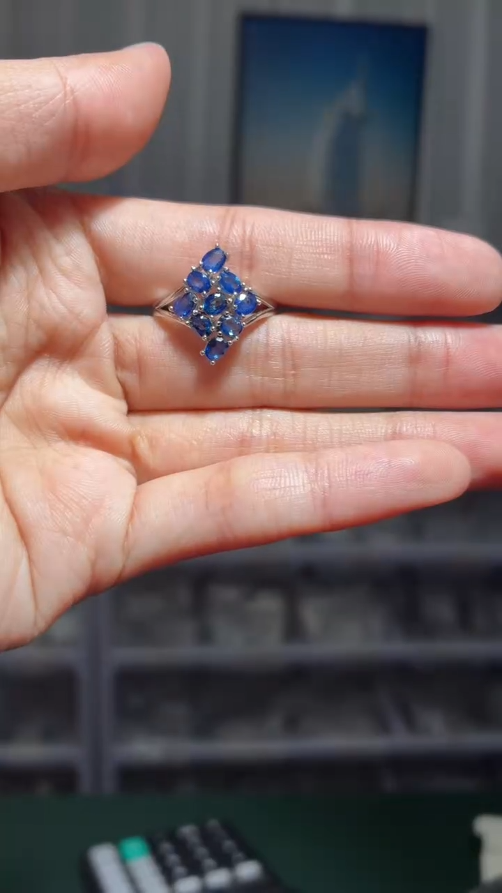 其他蓝宝石银S925镶嵌（扎德严选）