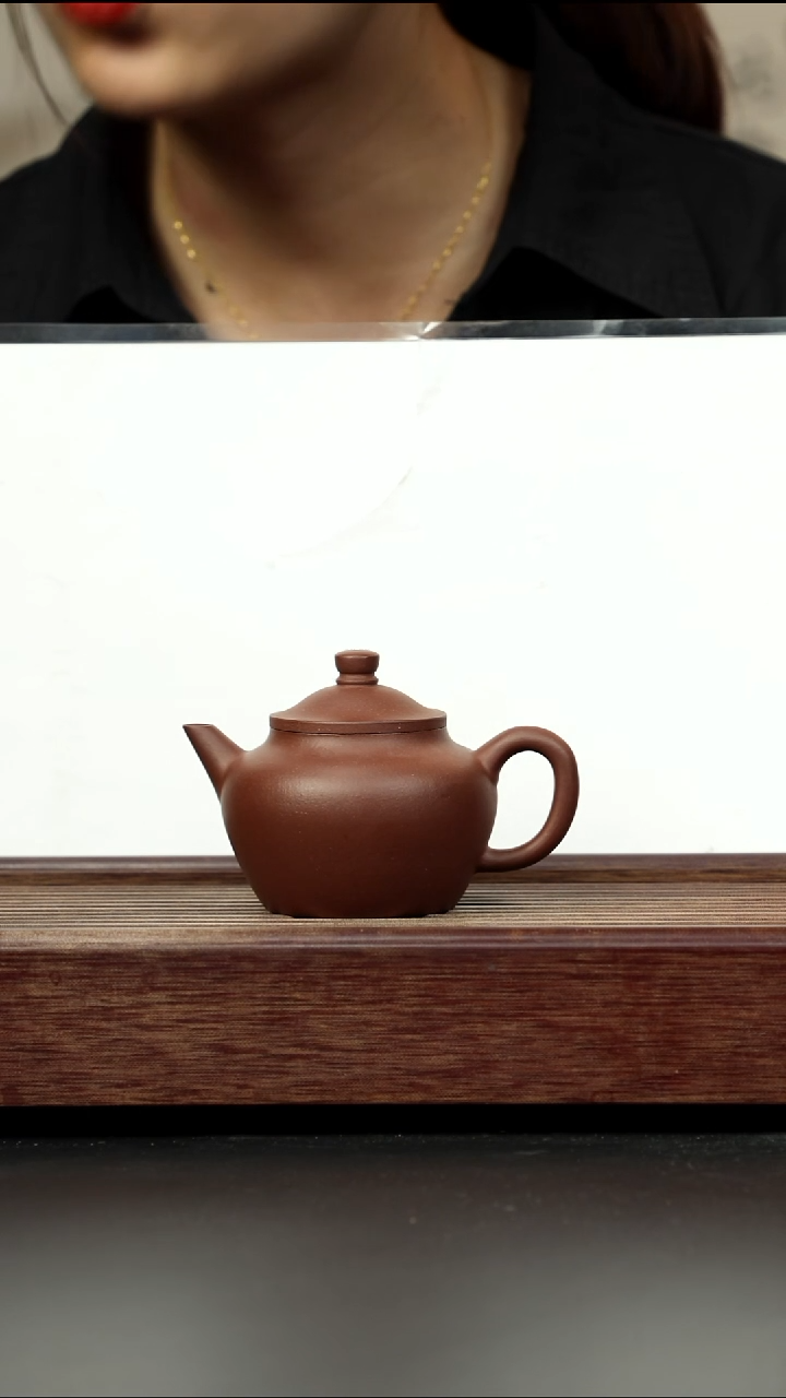 紫砂茶壶底槽清笠帽水平