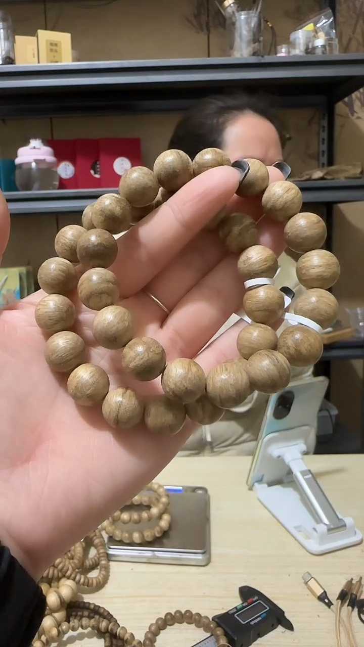 【闪购商品】沉香手串23号芽庄虎斑纹手串多样性一条卡13