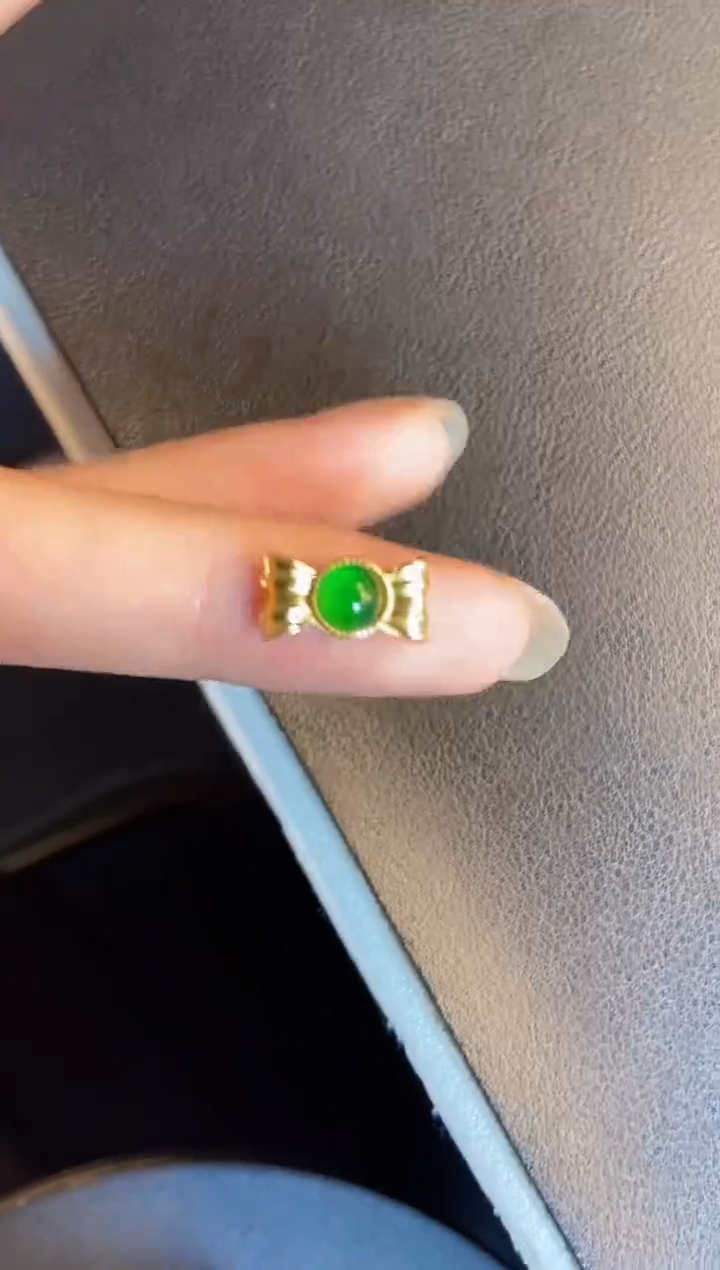 吊坠(不含链)银S925镶嵌翡翠1