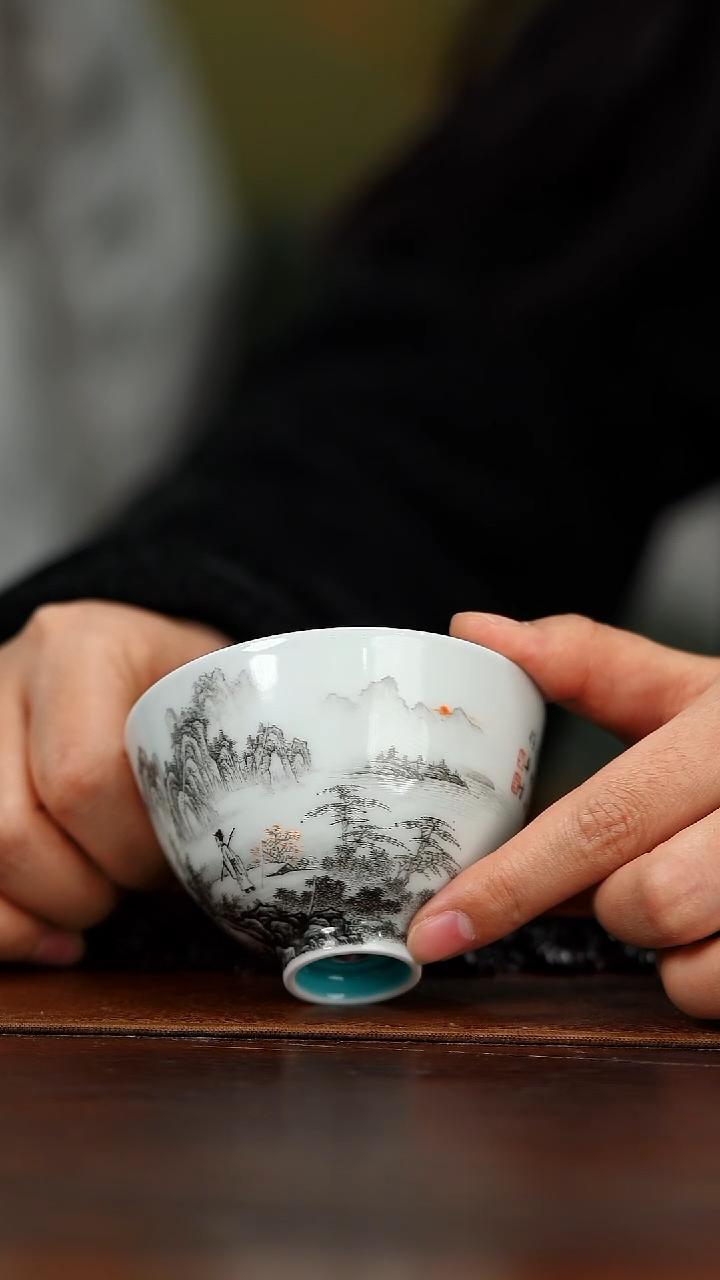 鸡心杯新品 烟雨平生