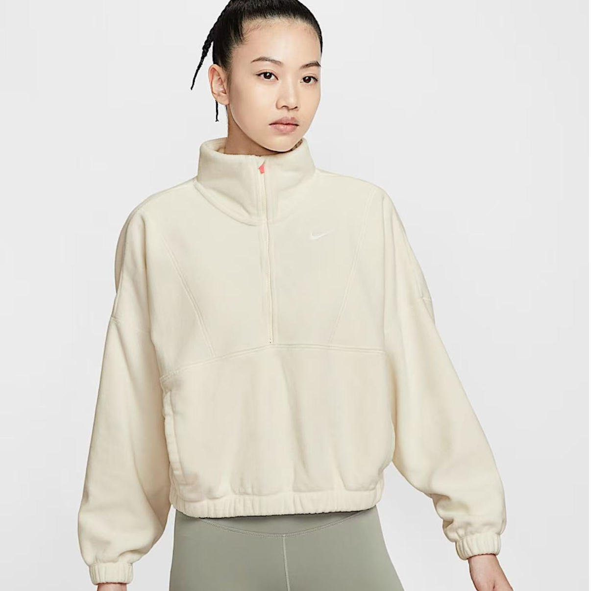 NIKE/耐克【双旦狂欢季】女子户外保暖潮流训练套头衫IO0254047