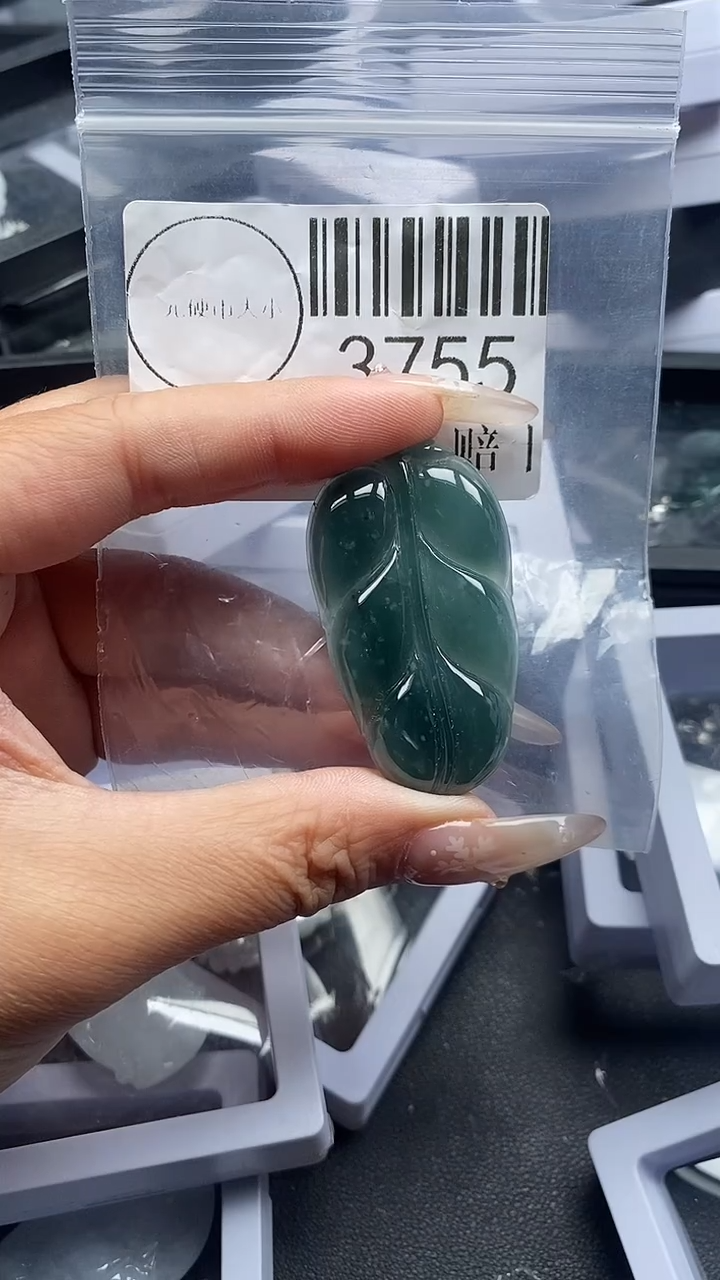 颈饰未镶嵌翡翠3755