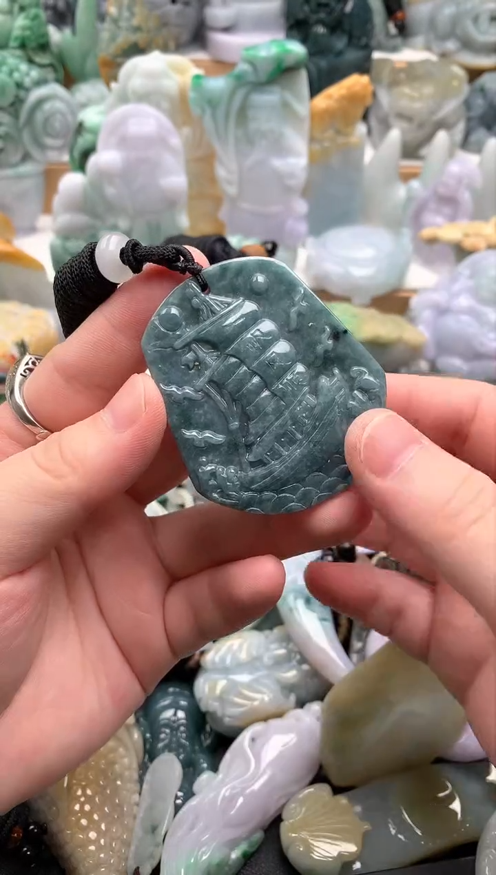 吊坠(不含链)未镶嵌翡翠1