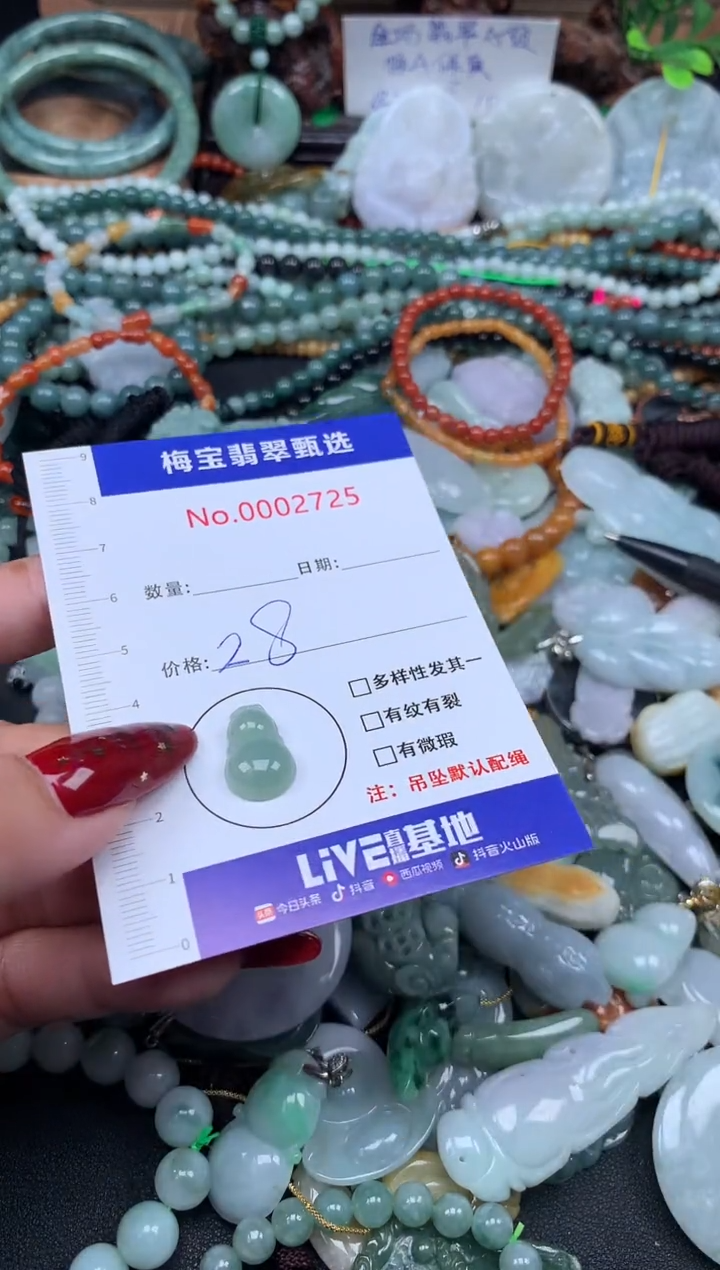 颈饰未镶嵌翡翠1