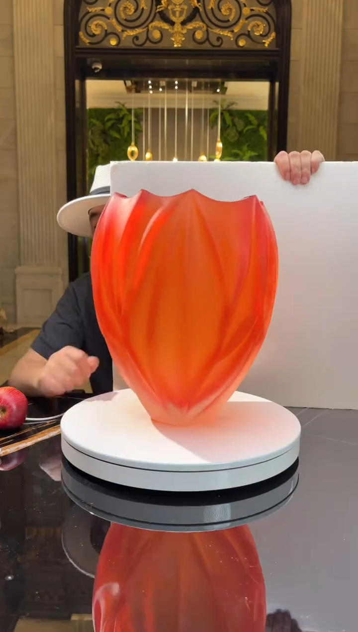 【闪购商品】摆件AJ05555水晶琉璃艺术花瓶