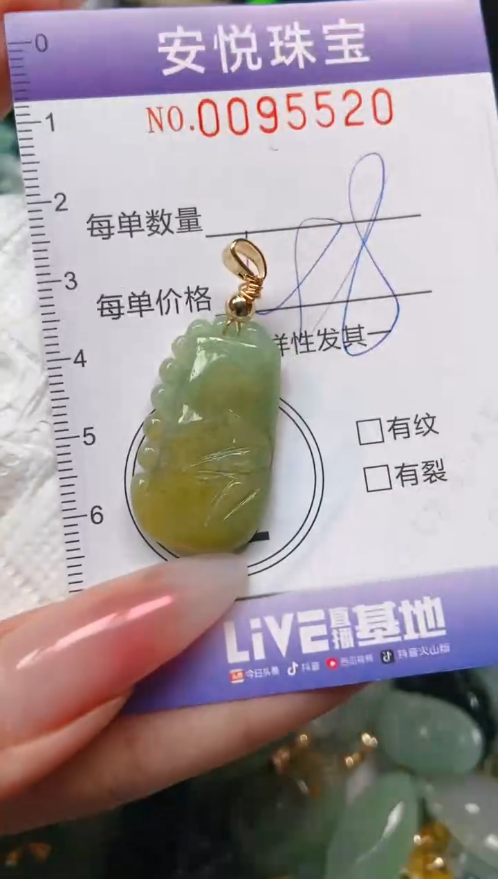 【闪购商品】翡翠颈饰未镶嵌闪购0095520