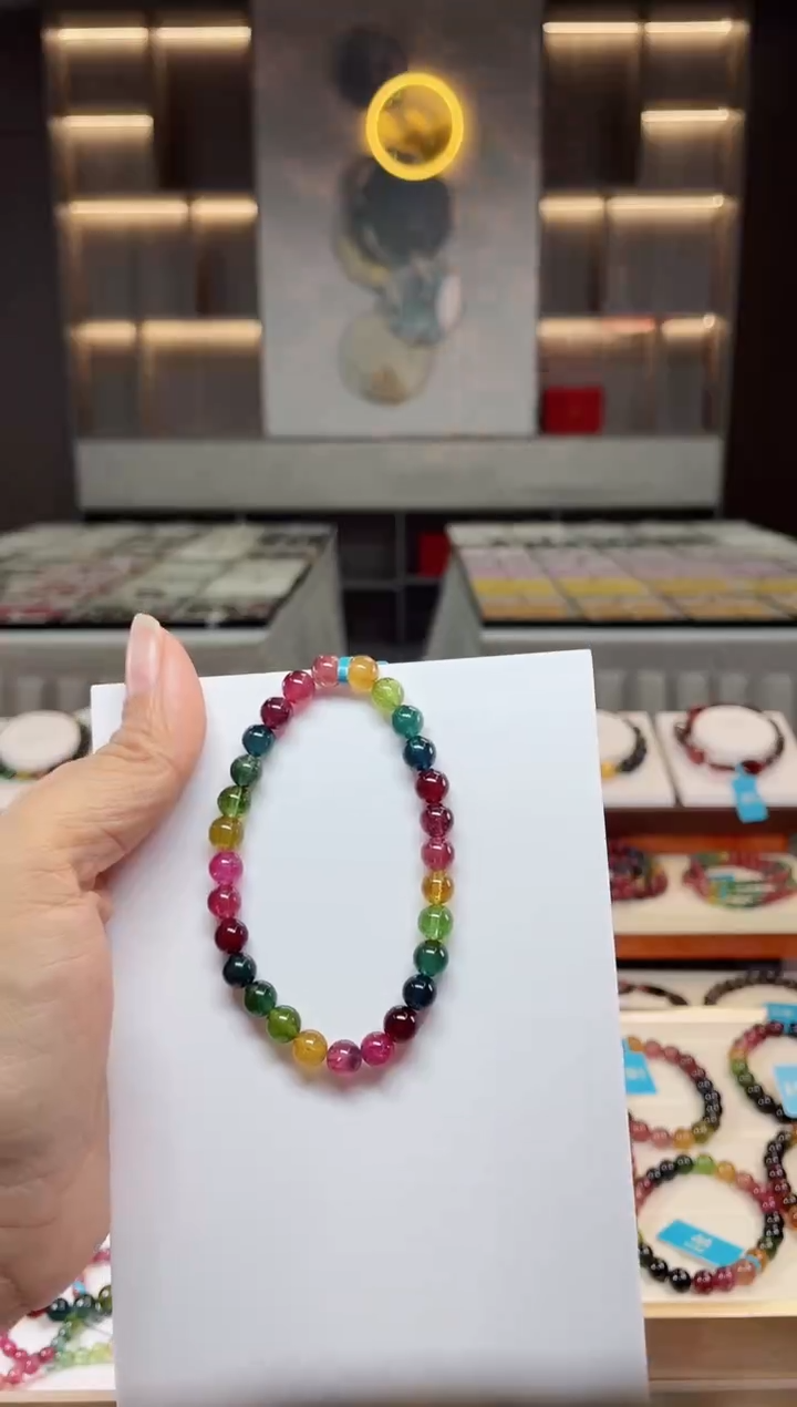 【闪购商品】碧玺单圈手串未镶嵌（多样性发一条）Q