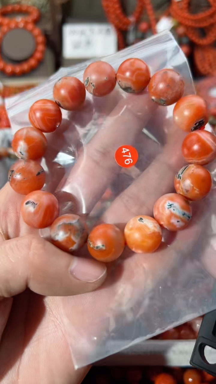 【闪购商品】南红玛瑙手串未镶嵌15