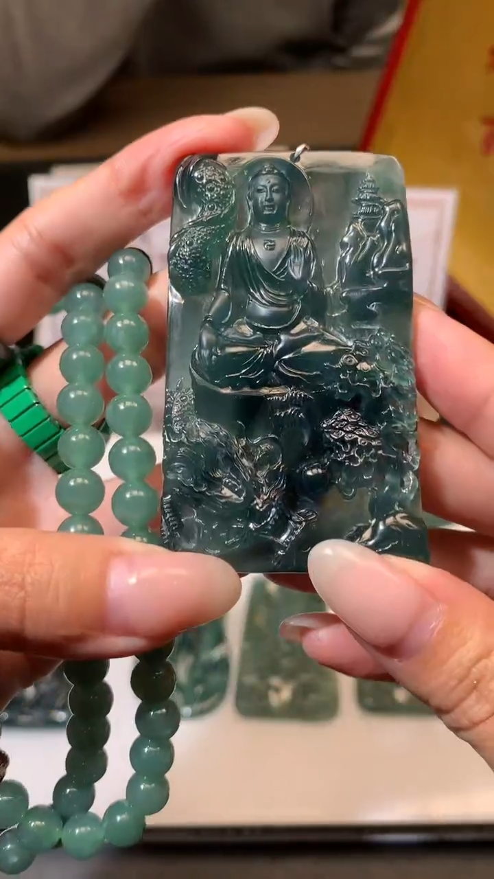 【闪购商品】定制翡翠未镶嵌不退不换CMH1件-A