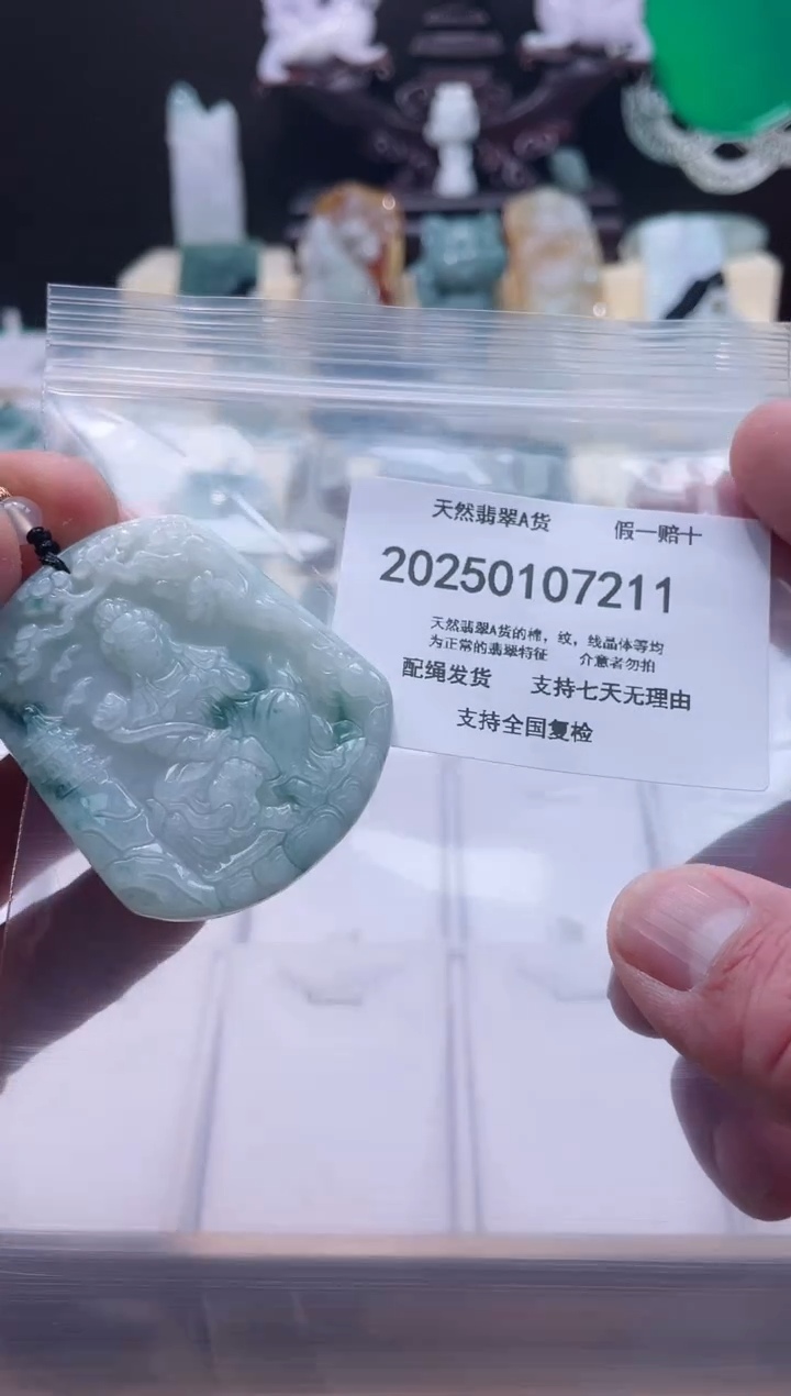 【闪购商品】翡翠颈饰未镶嵌闪购商品8号店200250010023
