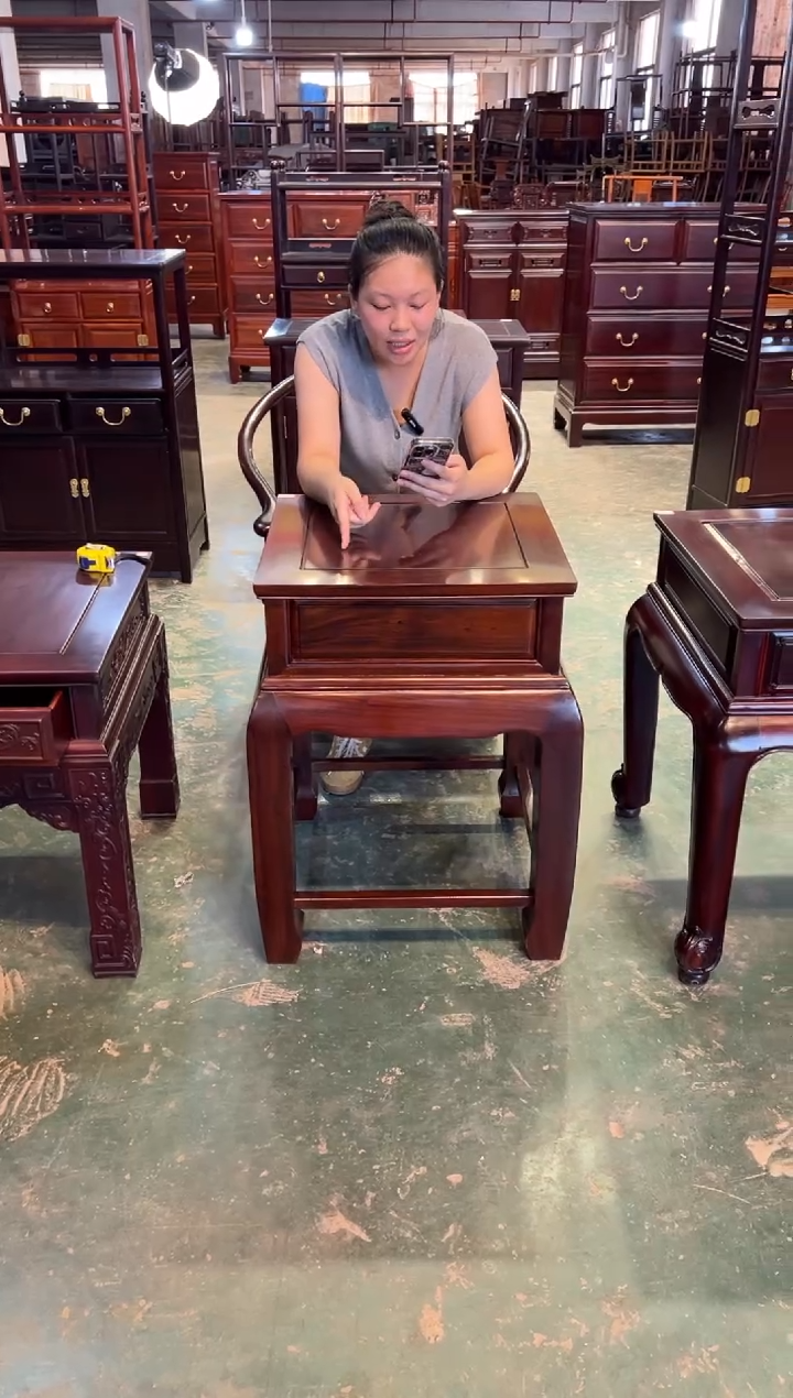 黑酸枝木类成套家具J14