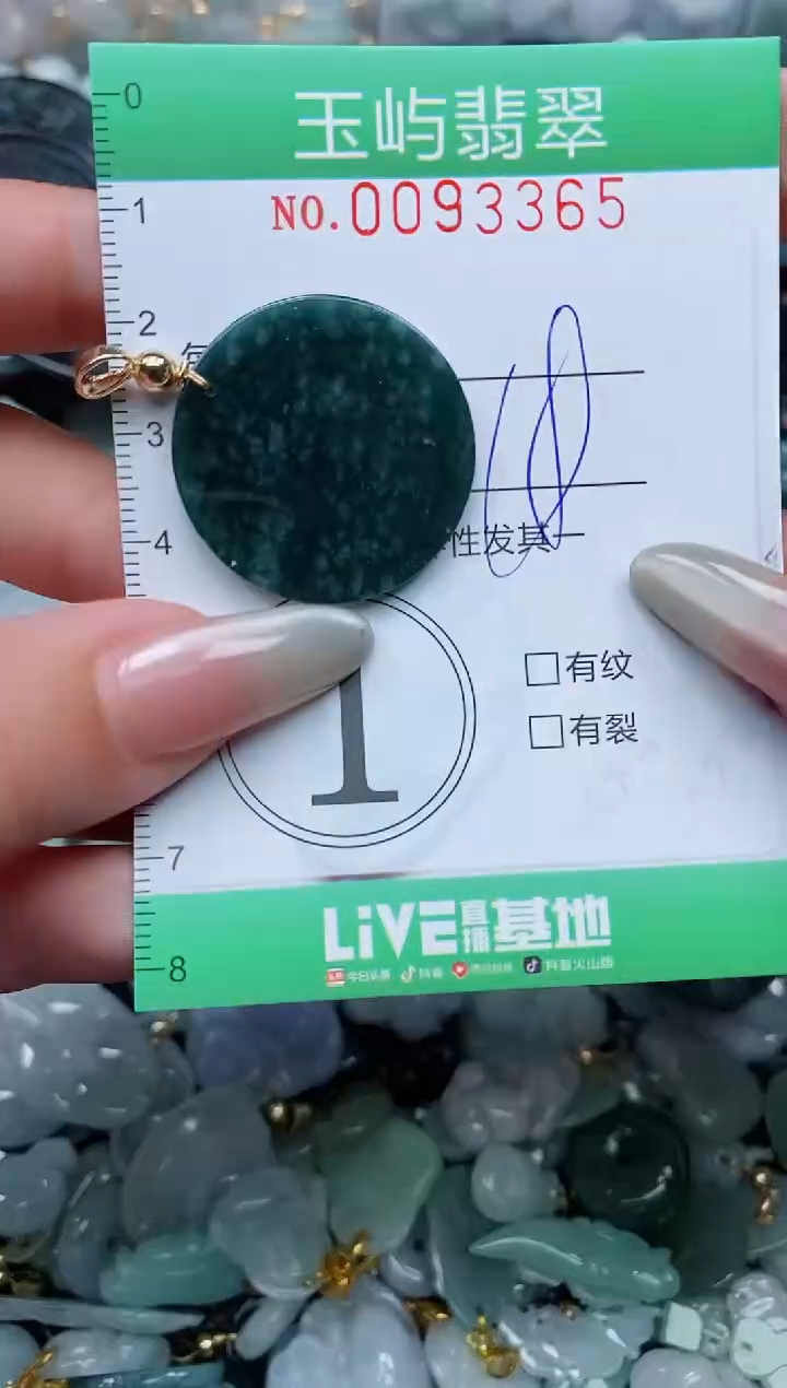 【闪购商品】翡翠颈饰未镶嵌闪购0093365