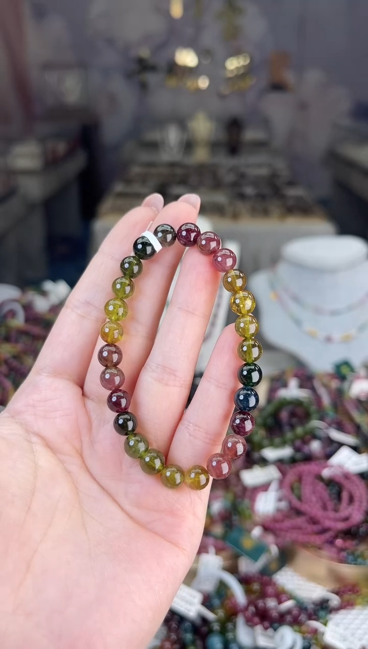 【闪购商品】碧玺/未镶嵌7mm+碧玺单圈多样性发货