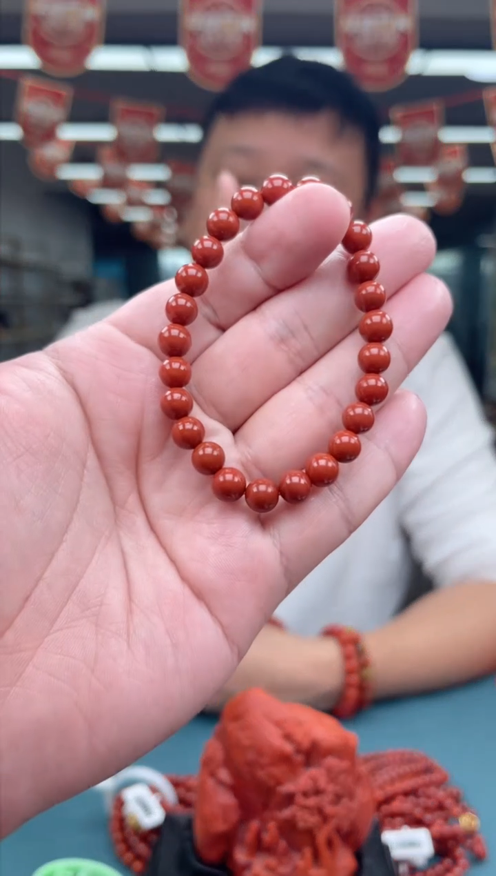 【闪购商品】南红玛瑙A38未镶嵌7M瓦西单圈-多样性发一件