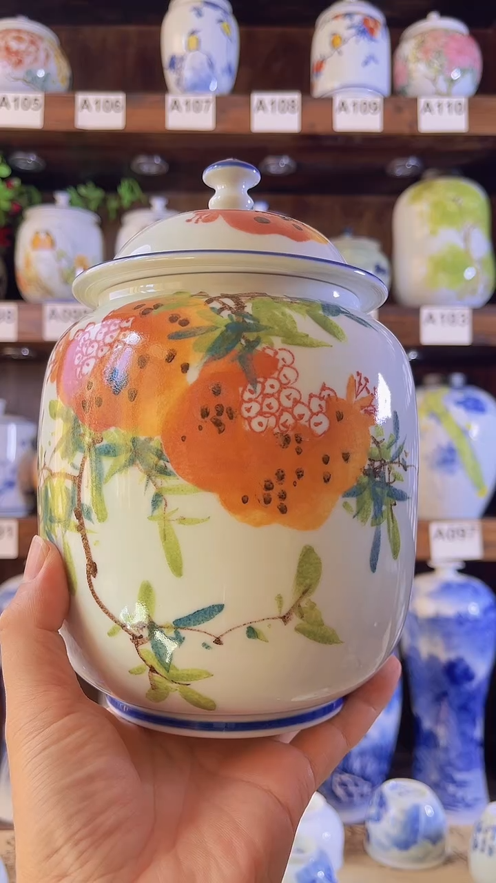 迎君陶瓷纯手工手绘 1