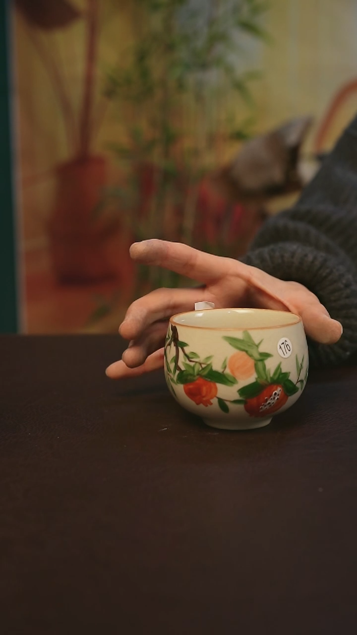 【闪购商品】景德镇陶瓷杯碗柴烧多人