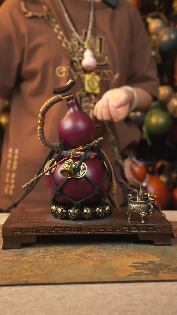 203大漆一物一拍记葫堂出品【不带手串】