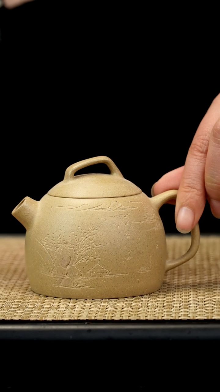 【闪购商品】紫砂茶壶本山段几何秦权