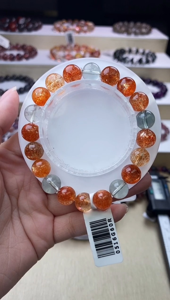 【闪购商品】日光石手链未镶嵌阿鲁沙10m+