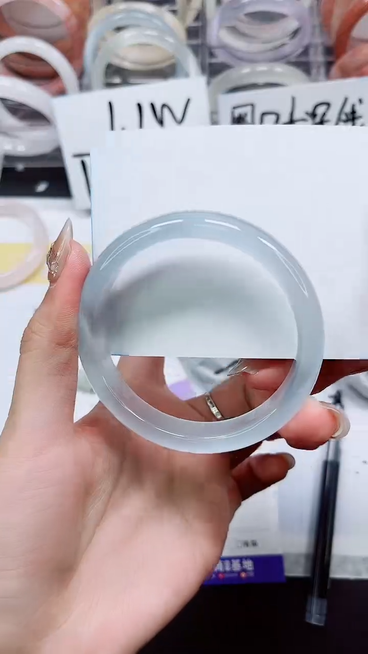 【闪购商品】石英质玉手镯未镶嵌S170-59/60