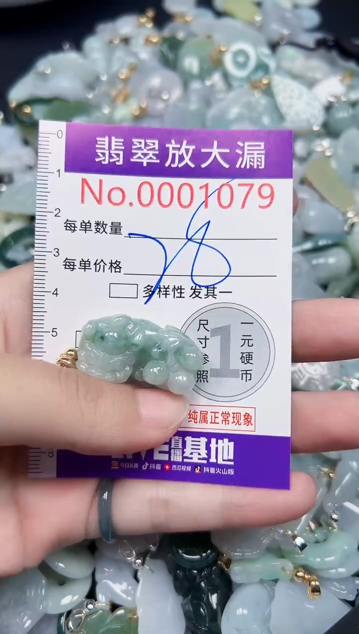 颈饰未镶嵌翡翠1079