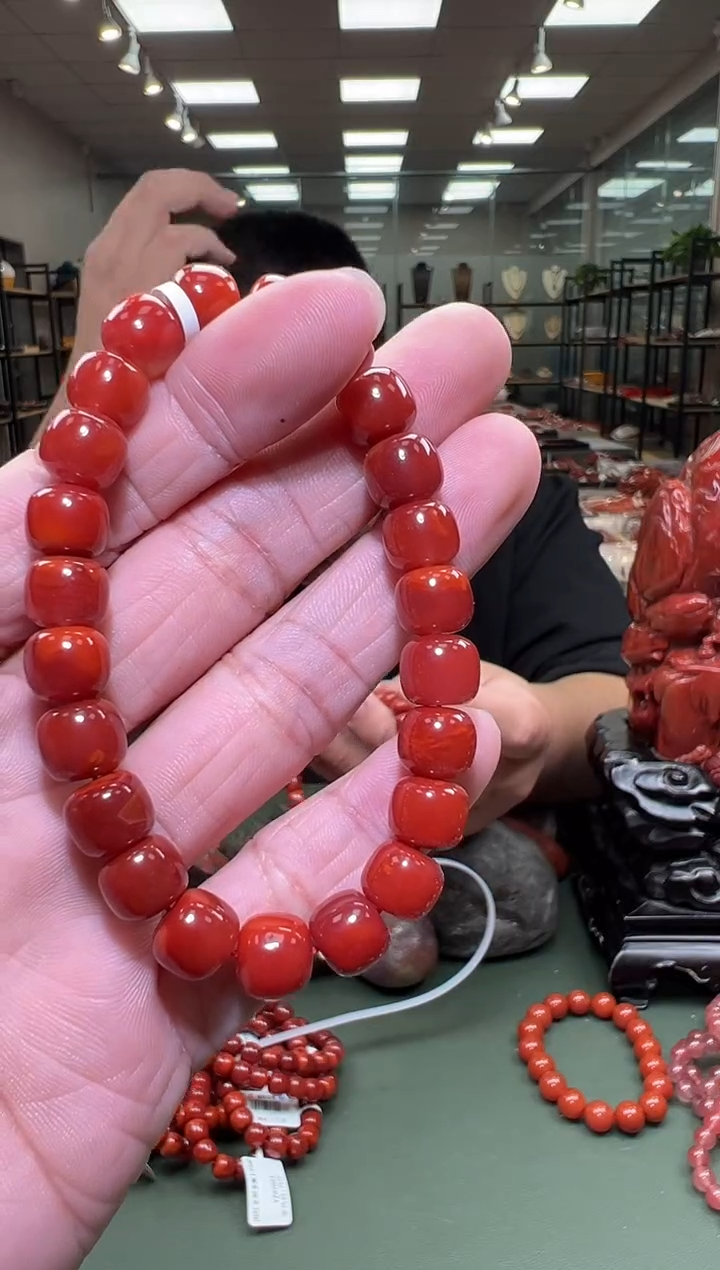 【闪购商品】南红玛瑙单圈手串未镶嵌一条约9mm 多样性发货