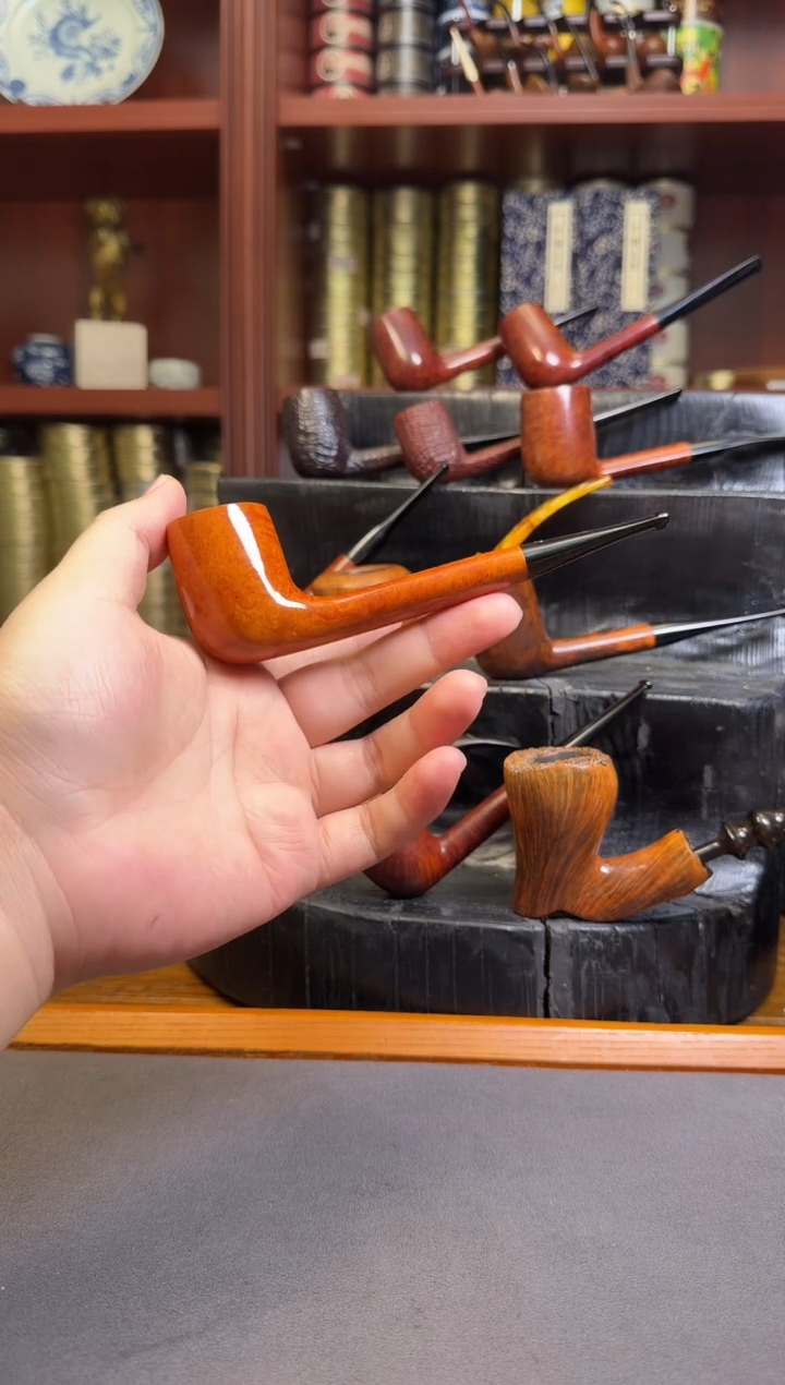 渺**锋子龙烟斗馆 全新巴灵