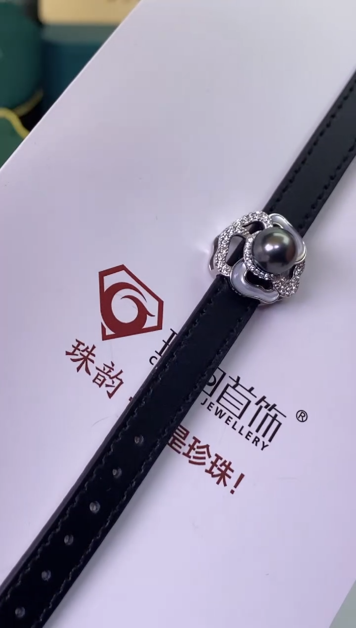 【闪购商品】海水珍珠手绳银S925镶嵌1