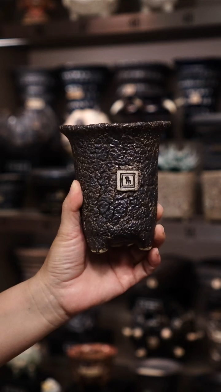 三*泰国进口手工花盆个性创意花盆