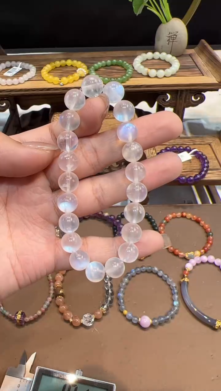 【闪购商品】长石手串未镶嵌@@手饰