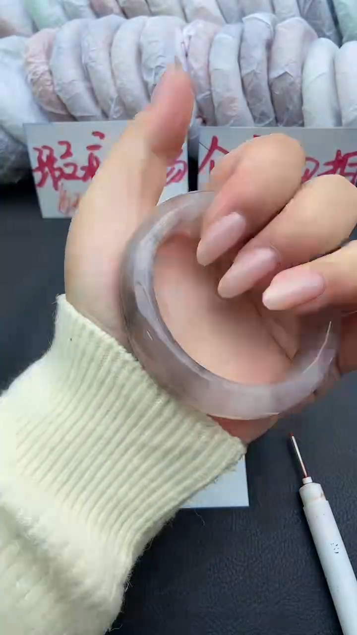 未镶嵌手镯石英质玉瑕疵10+55/56