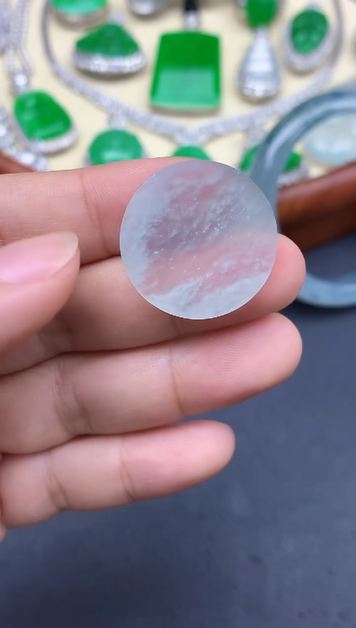 颈饰未镶嵌翡翠65-中国好珍宝