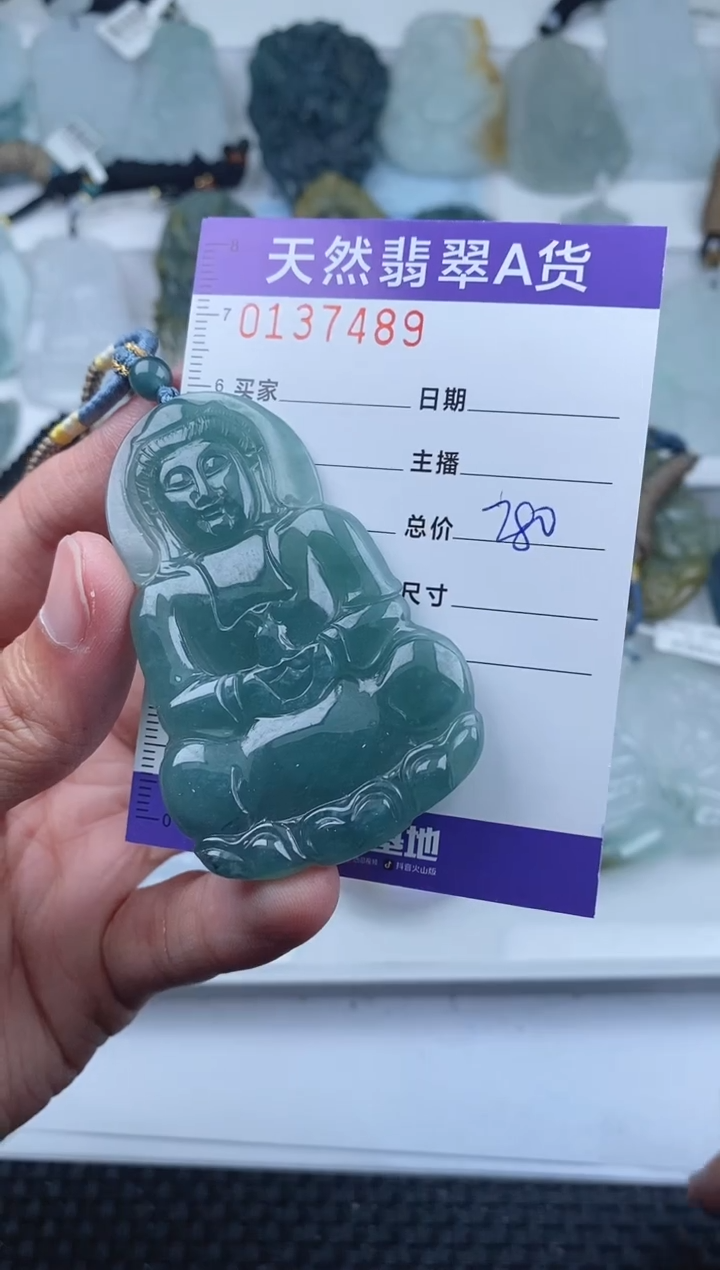 【闪购商品】翡翠颈饰未镶嵌       589