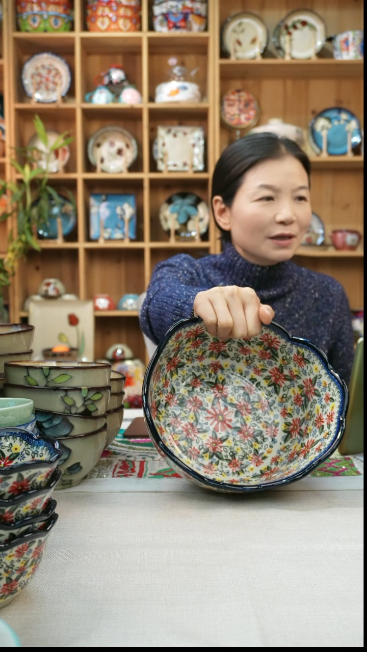 瓷片小可陶瓷高温 一只汤碗