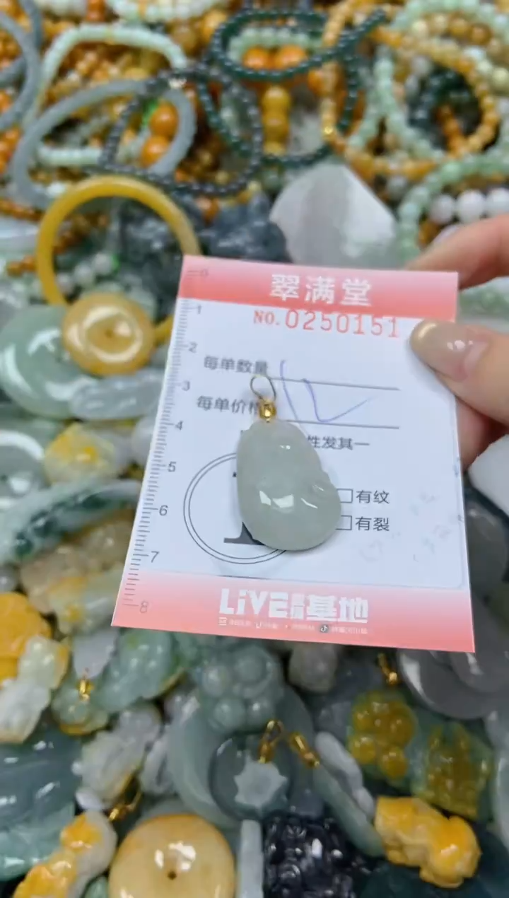 未镶嵌挂件翡翠闪购0250151