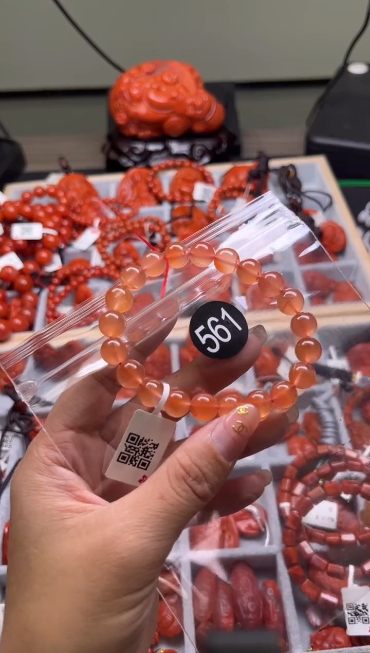 【闪购商品】南红玛瑙珠宝奇石未镶嵌561-9+随机多样性/一条