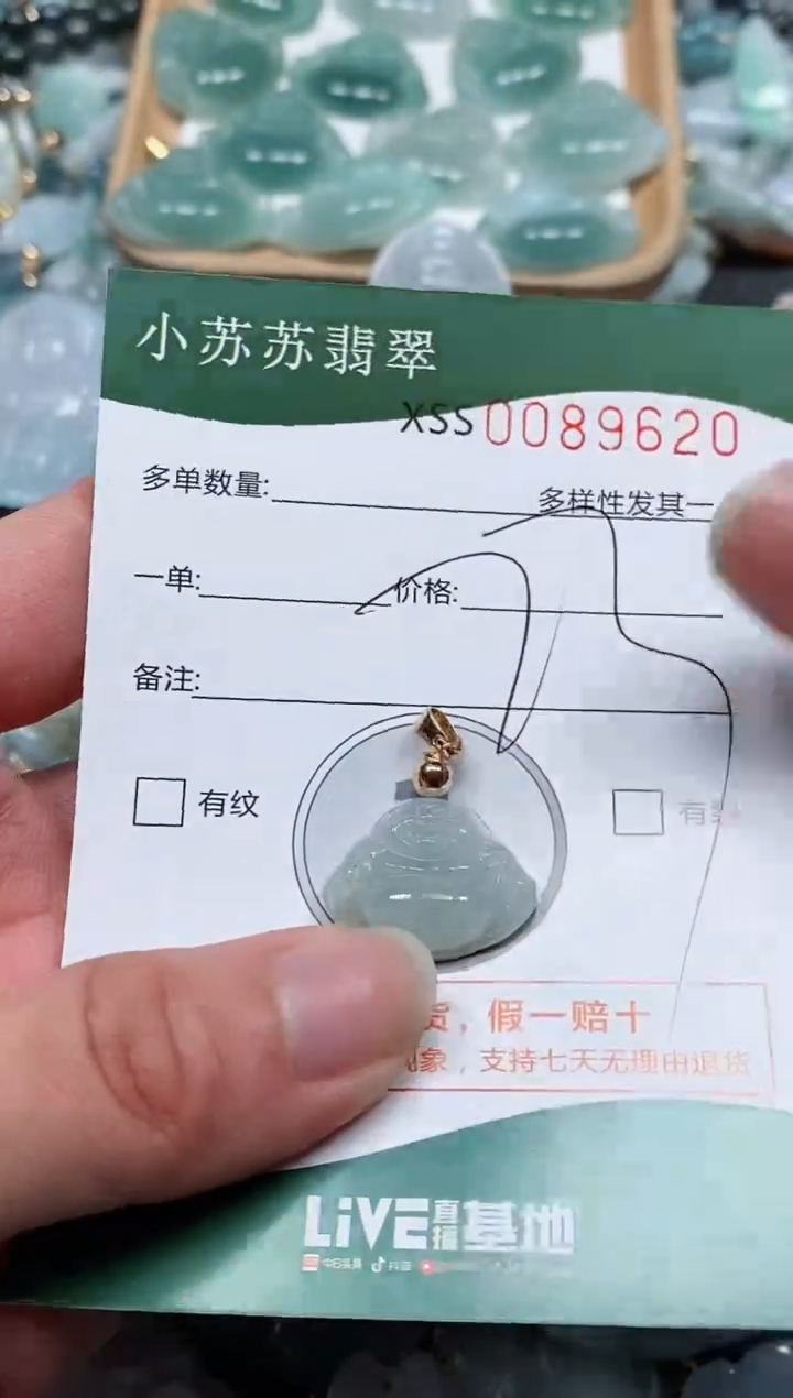 【闪购商品】翡翠颈饰未镶嵌闪购商品0089620