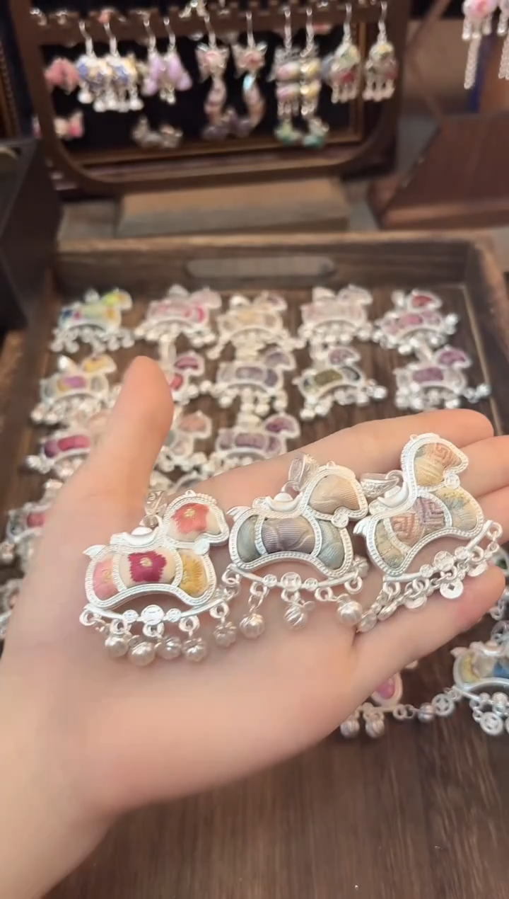 织绣無*藏云织谣民族风精美饰品   30