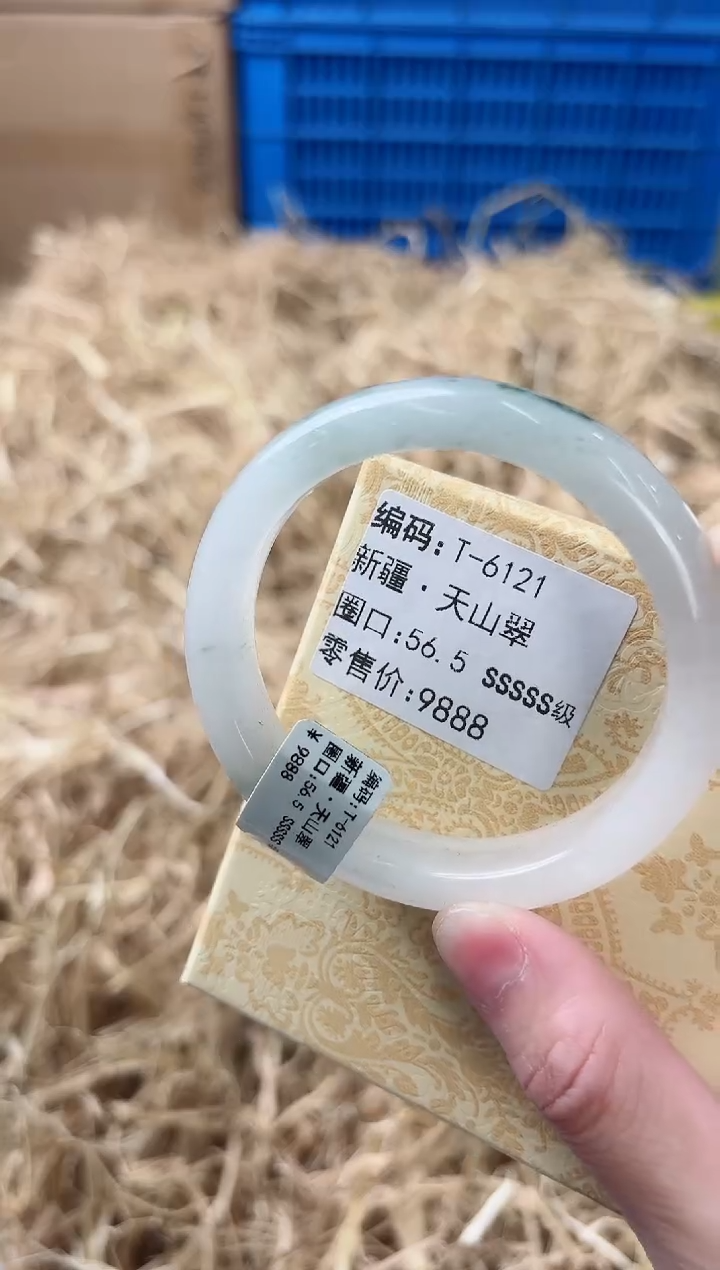 未镶嵌手镯石英质玉T-6121