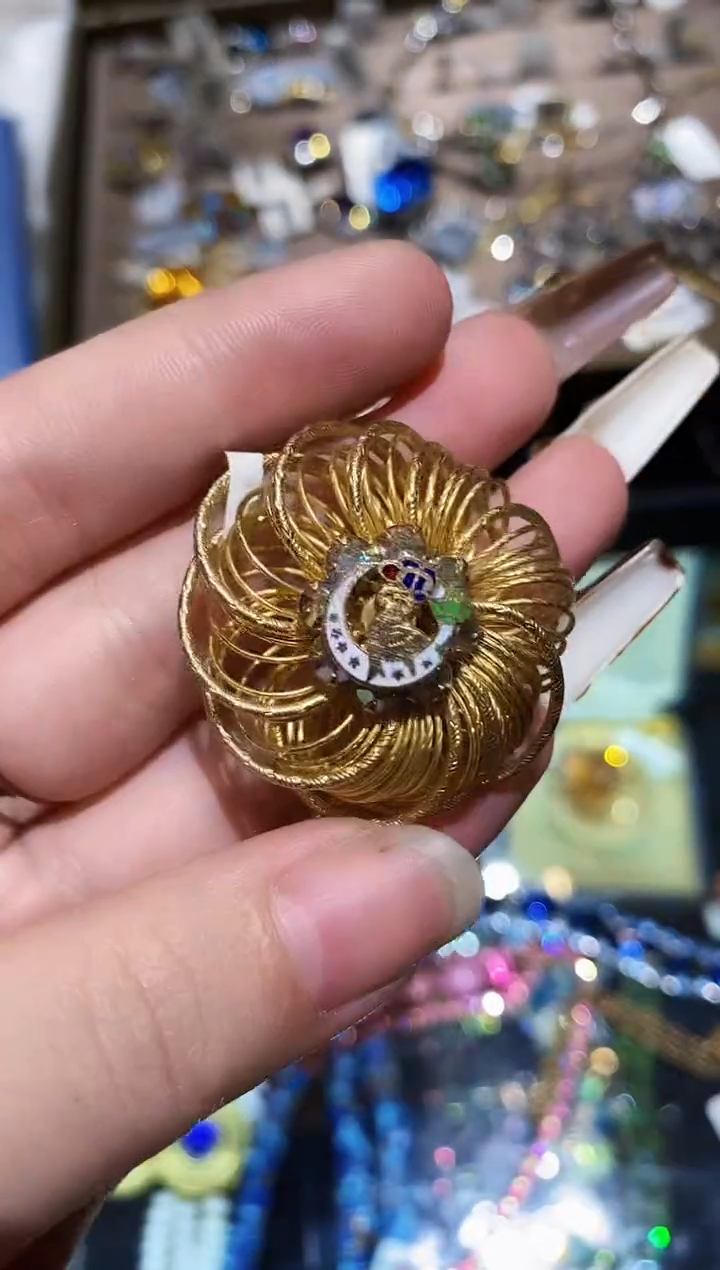 琉璃铜合金楚楚珠宝中古甄选不退换