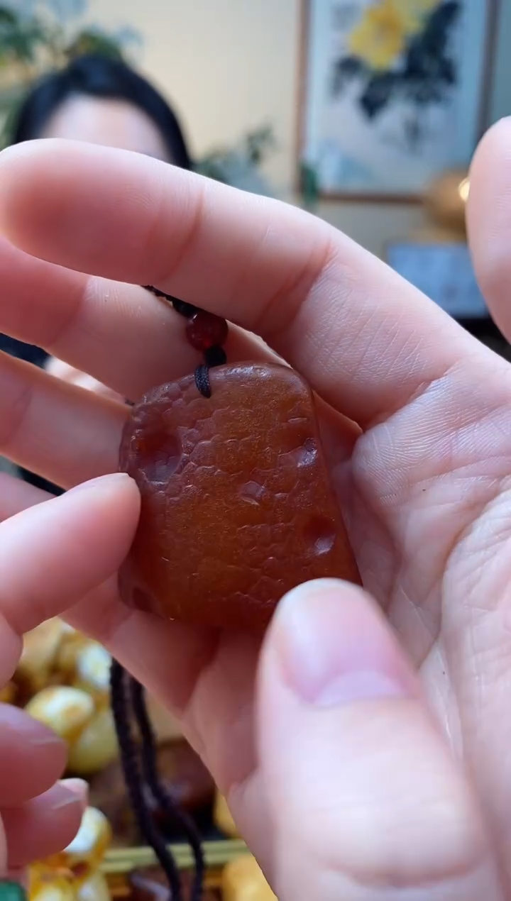 【闪购商品】琥珀颈饰未镶嵌吊坠