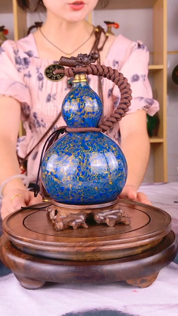 0556大漆酒葫芦 送葫芦就是福禄啦