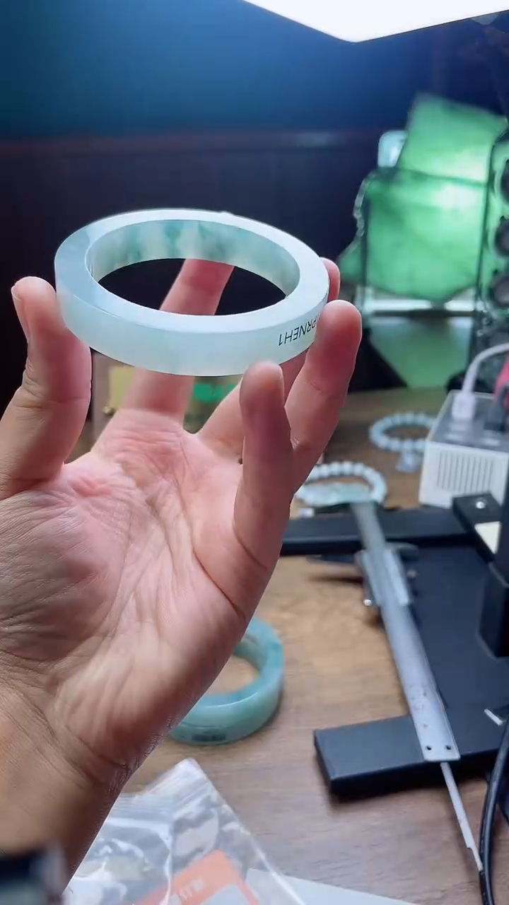 定制翡翠手镯未镶嵌观**涛定制