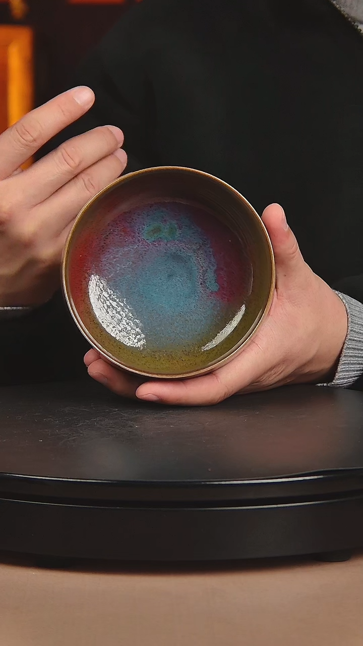 瓷片宋代五大官窑钧瓷作品青黛釉