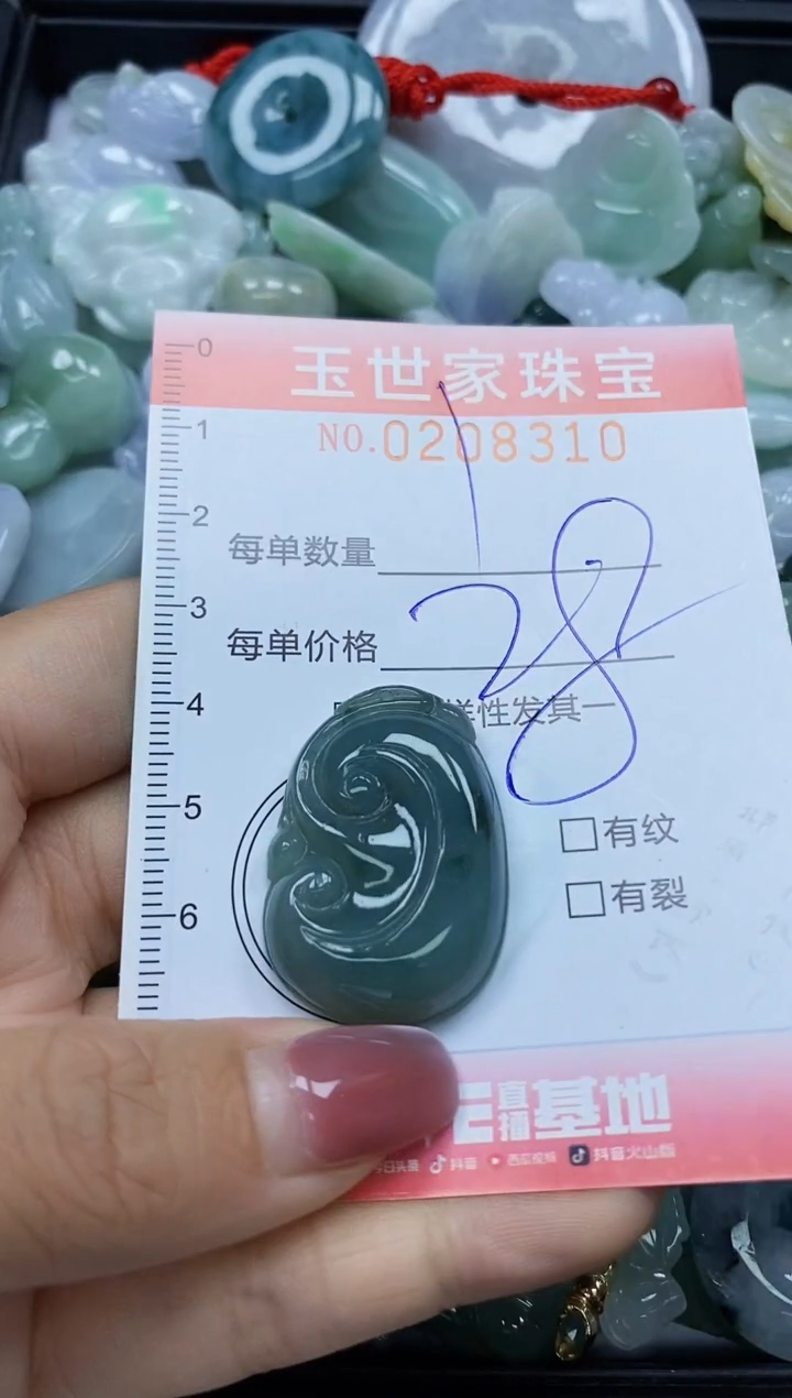 【闪购商品】翡翠颈饰未镶嵌闪购0208310